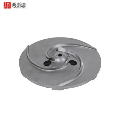 CNC tsentrifugaalpumba avatud roostevabast terasest tiivik